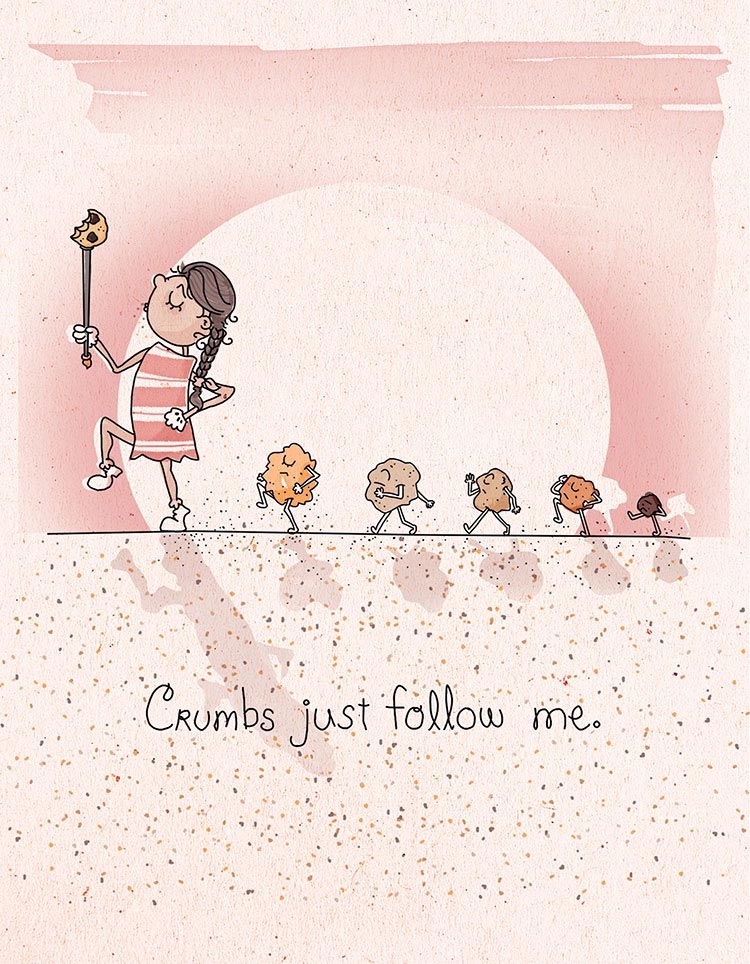 Заботливый папа превращает милые глупости, которые говорит его дочь, в очаровательные рисунки