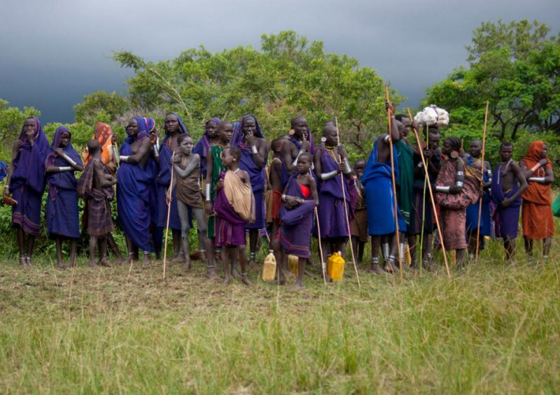Палочные бои в Эфиопии