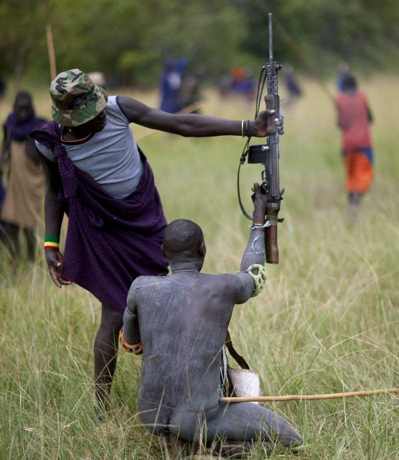 Палочные бои в Эфиопии