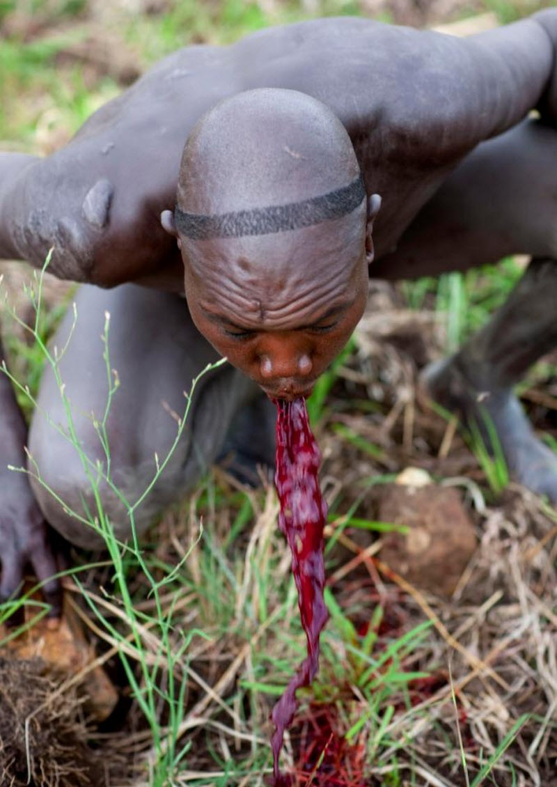 Палочные бои в Эфиопии