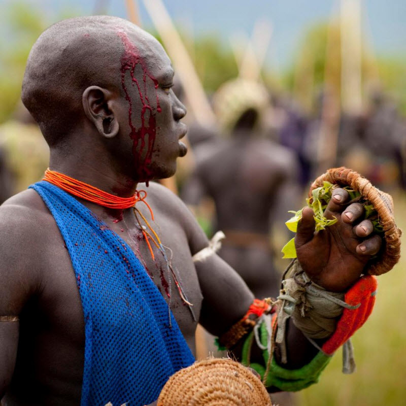Палочные бои в Эфиопии