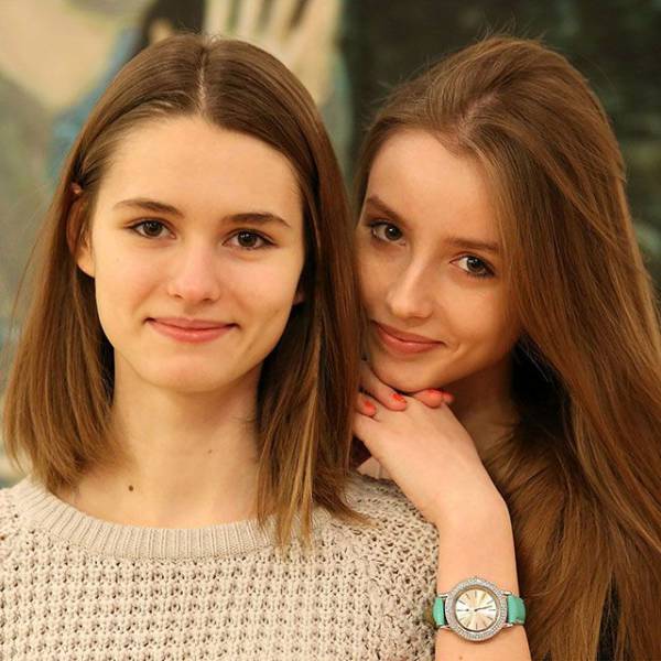 Девушки с естественной красотой