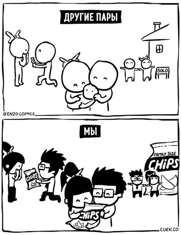 Смешные комиксы