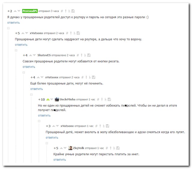 Смешные комментарии из социальных сетей