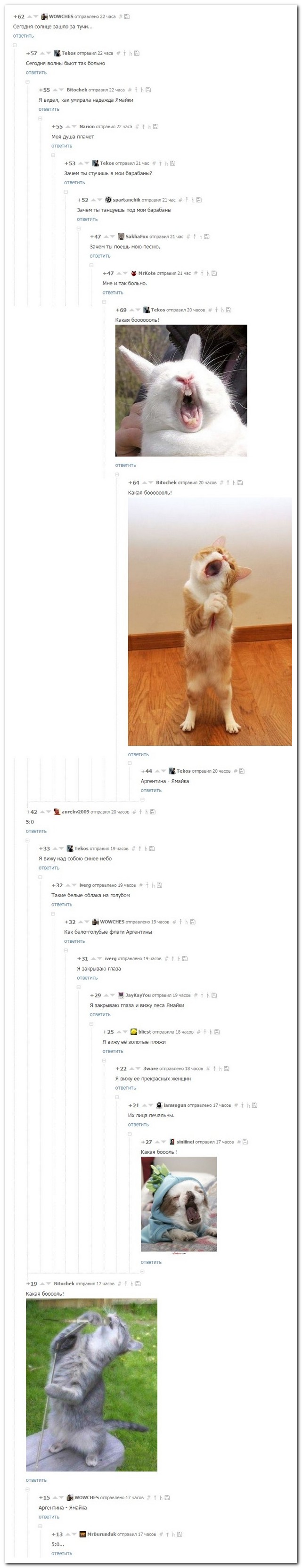 Смешные комментарии из социальных сетей