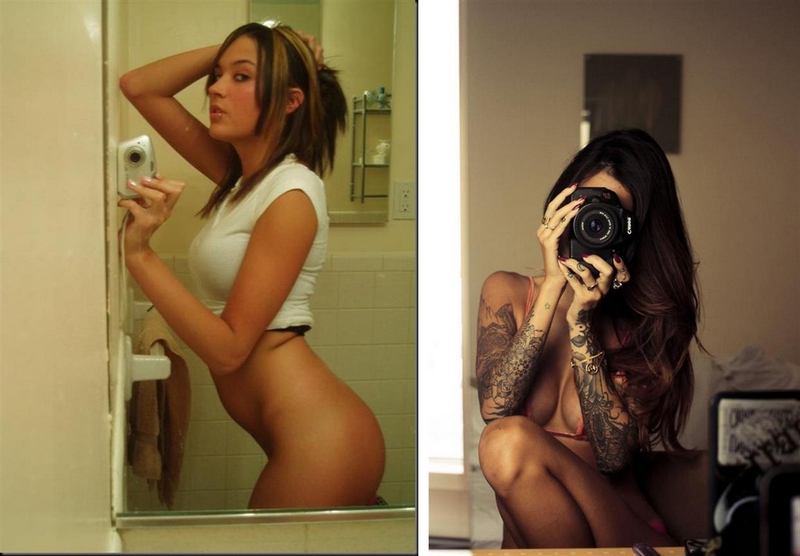 Девушки из социальных сетей