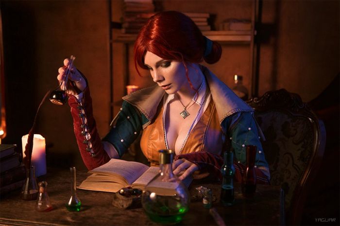 Косплей на девушек из вселенной «Ведьмака»