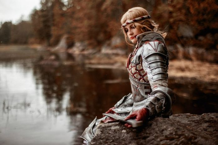 Косплей на девушек из вселенной «Ведьмака»