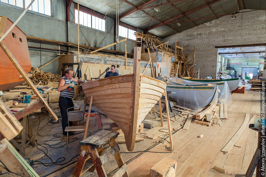 Как строят деревянные корабли