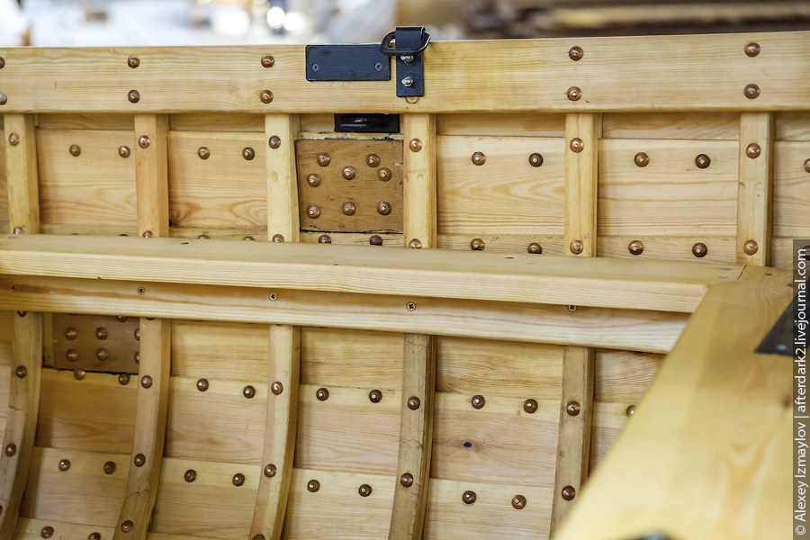 Как строят деревянные корабли