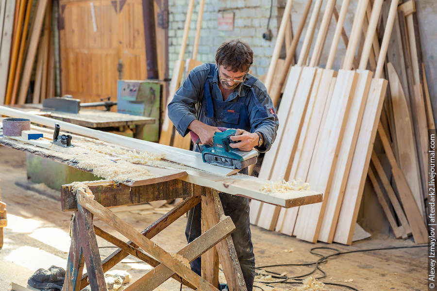 Как строят деревянные корабли