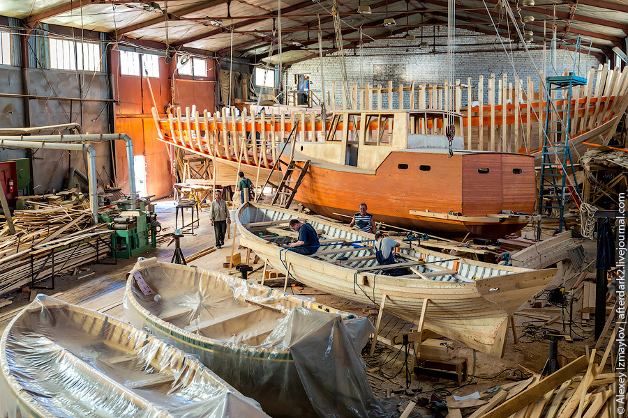 Как строят деревянные корабли