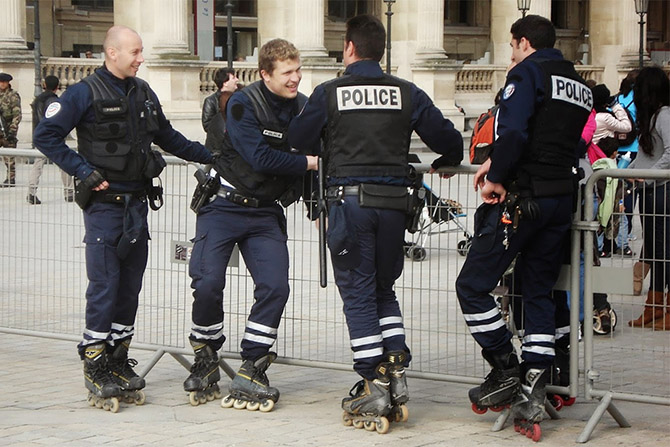 Самый необычный транспорт полиции