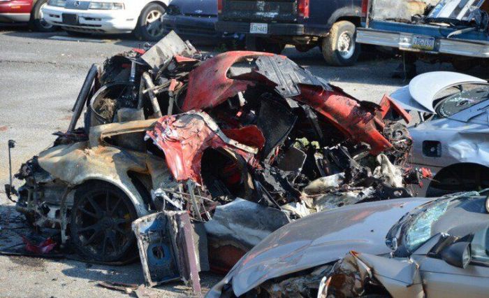 Аварии дорогих суперкаров (43 фото)