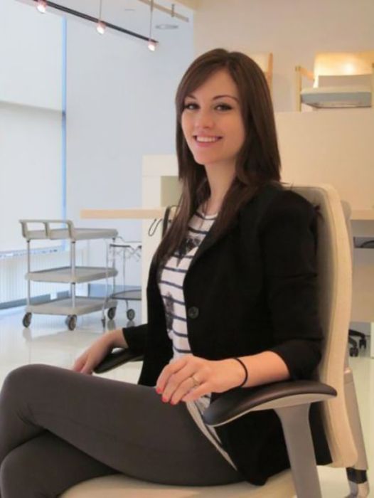 Девушки на работе