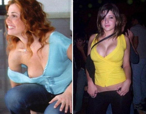 Засветы девушек