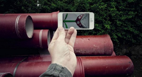 Фото с мобильника в реальной жизни от Francois Dourlen