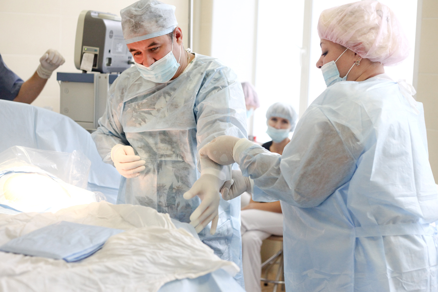 Кесарево сечение своими глазами