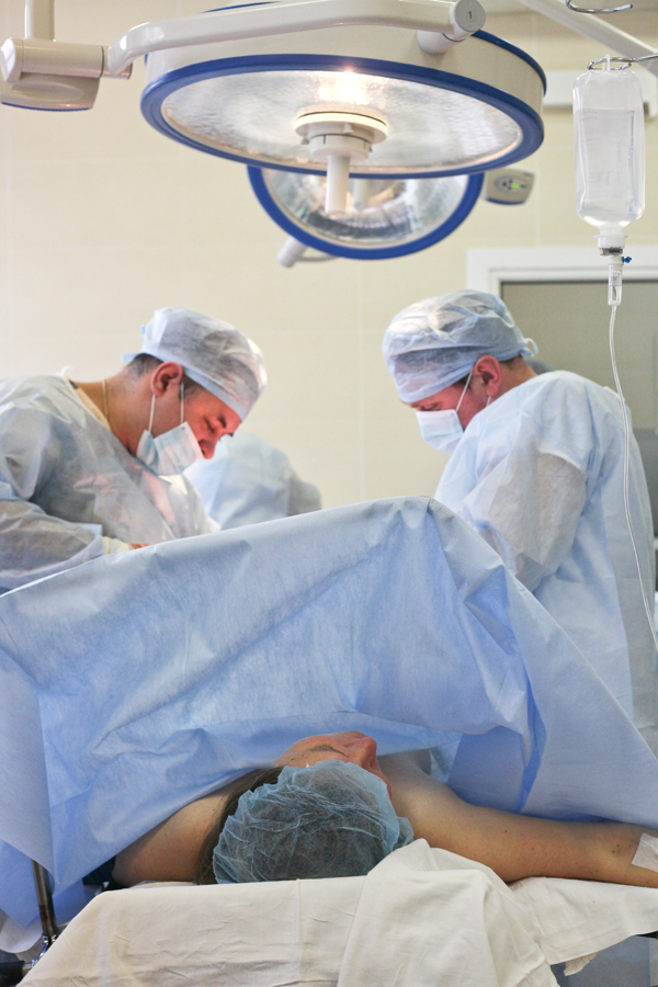 Кесарево сечение своими глазами