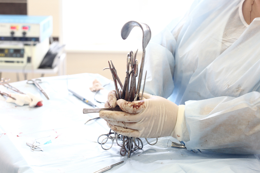 Кесарево сечение своими глазами