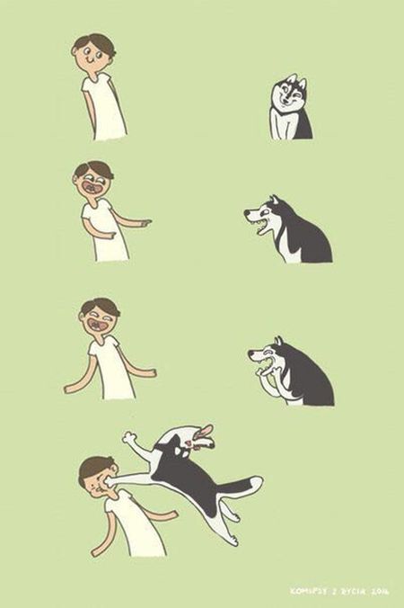 Смешные комиксы