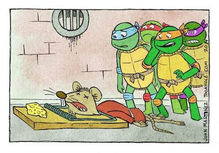 Смешные комиксы