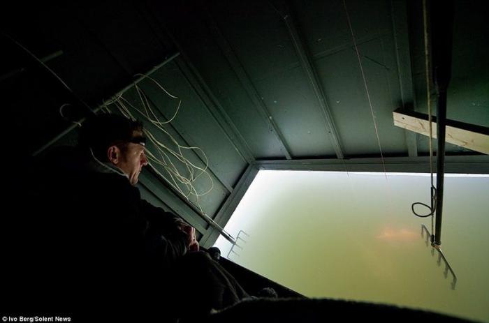 Как ловят осетра на озере Виннебаго