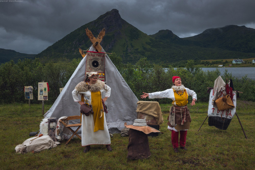 Фестиваль викингов на Лофотенах