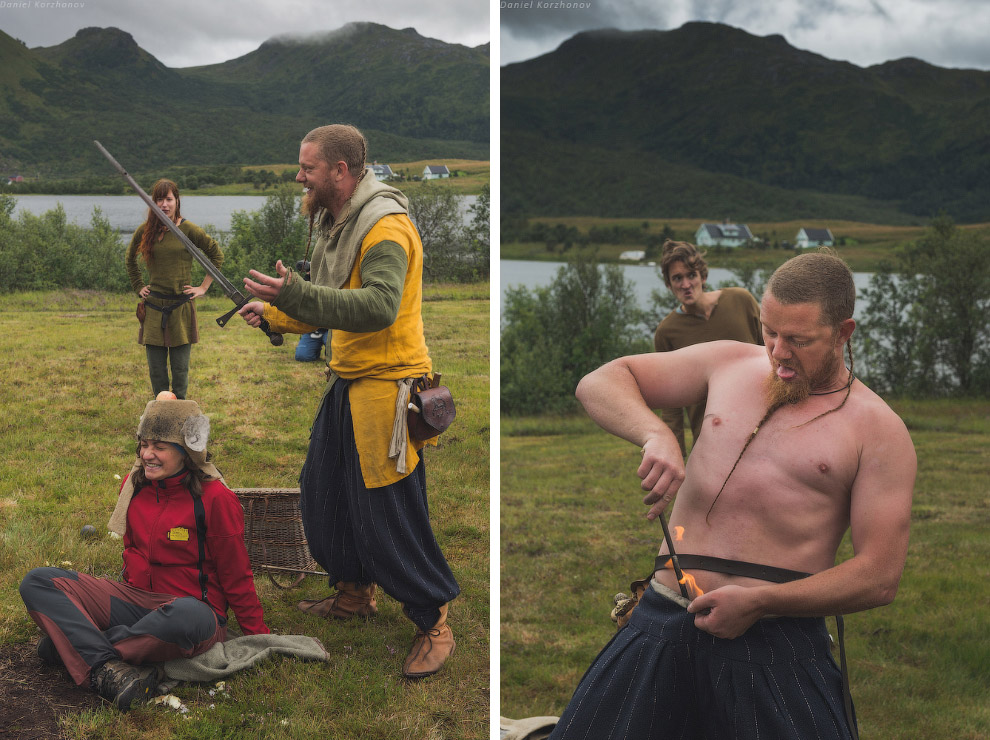 Фестиваль викингов на Лофотенах