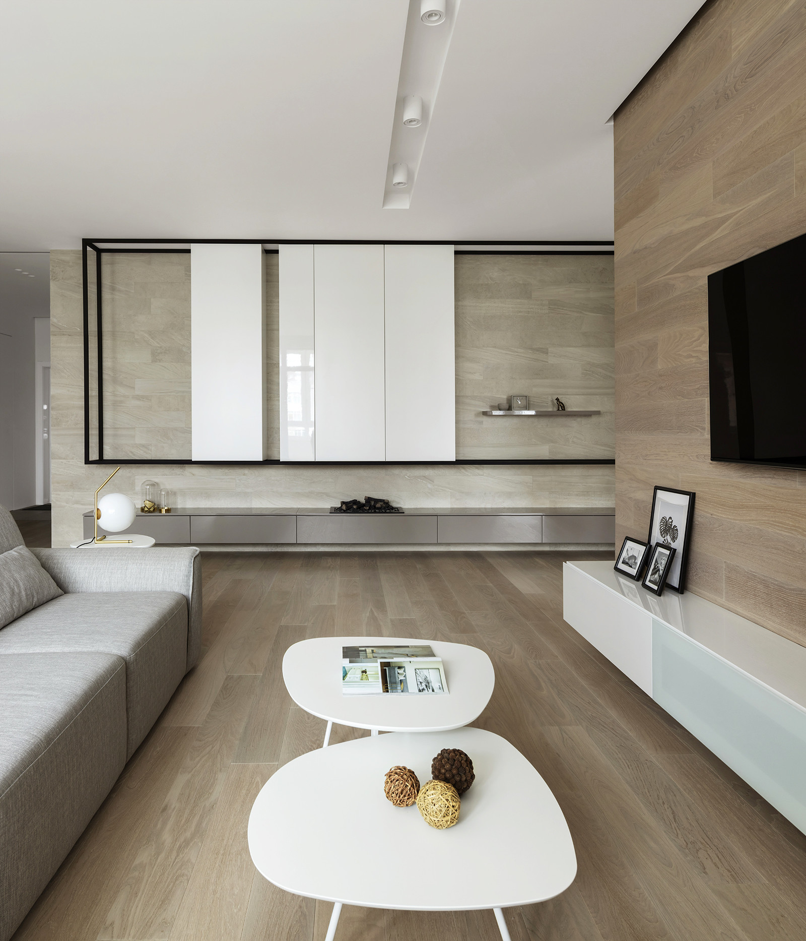 Интерьер московской квартиры площадью 100 квадратных метров в Москве