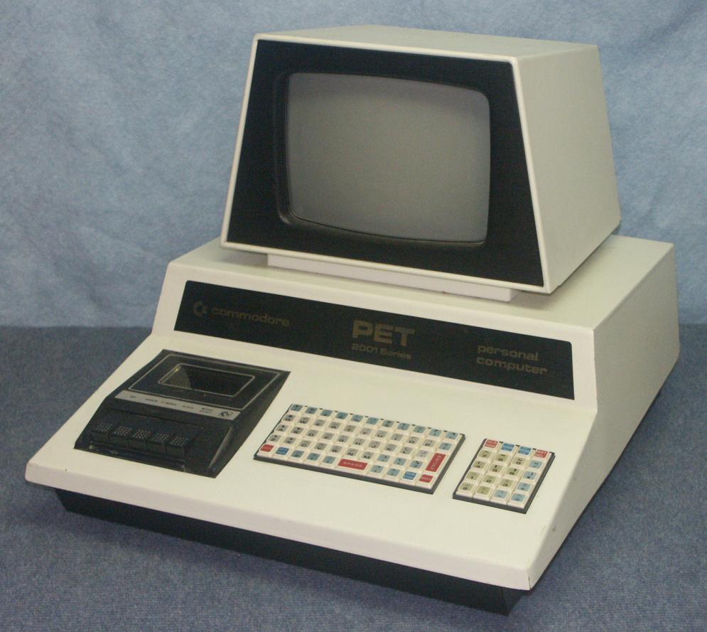 Commodore PET 2001 — домашний компьютер из прошлого
