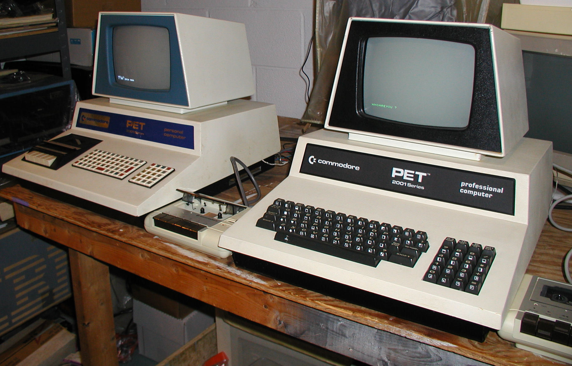 Commodore PET 2001 — домашний компьютер из прошлого