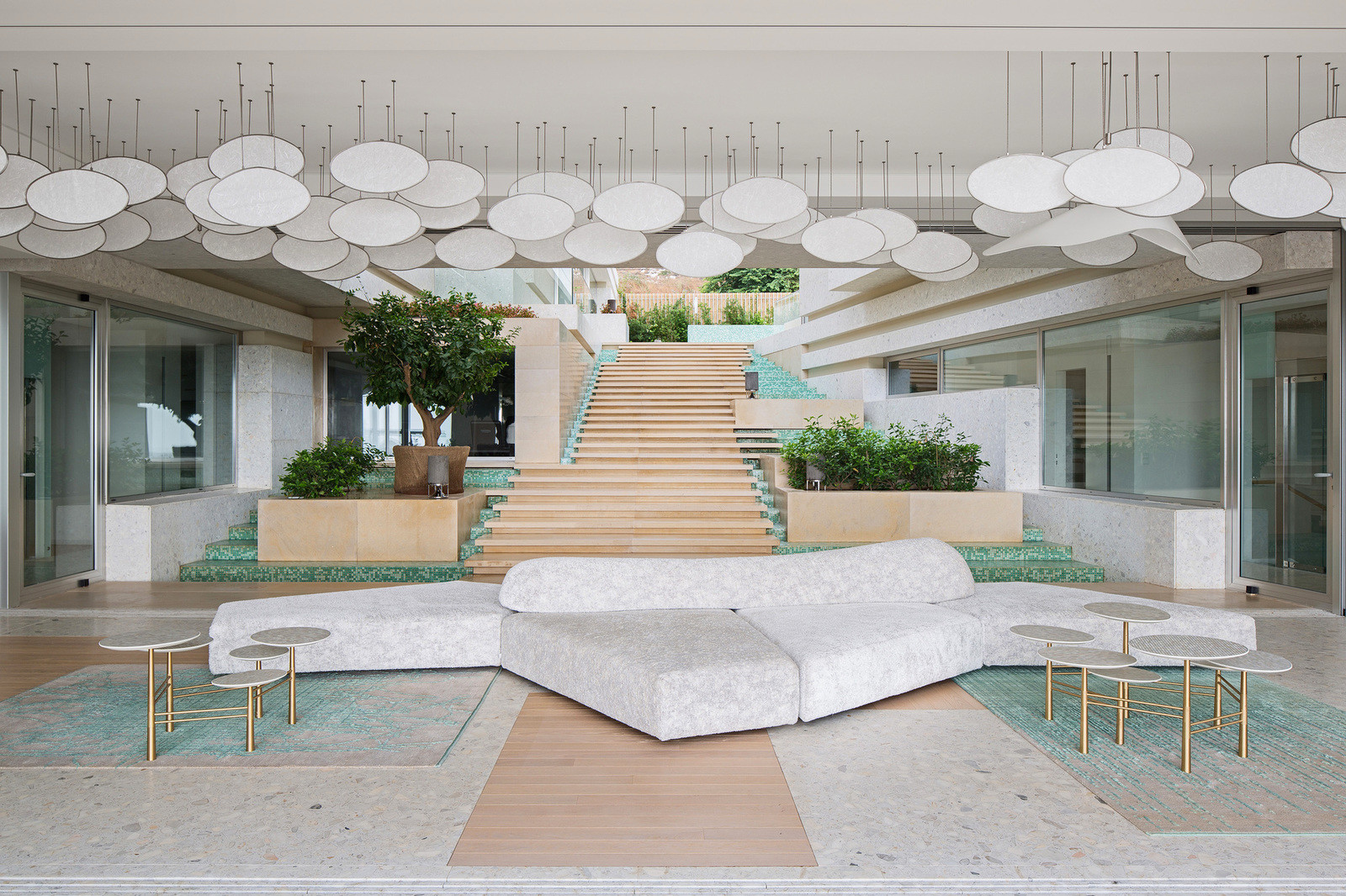 Интерьер роскошной виллы в Ливане Интерьер роскошной виллы в Ливане