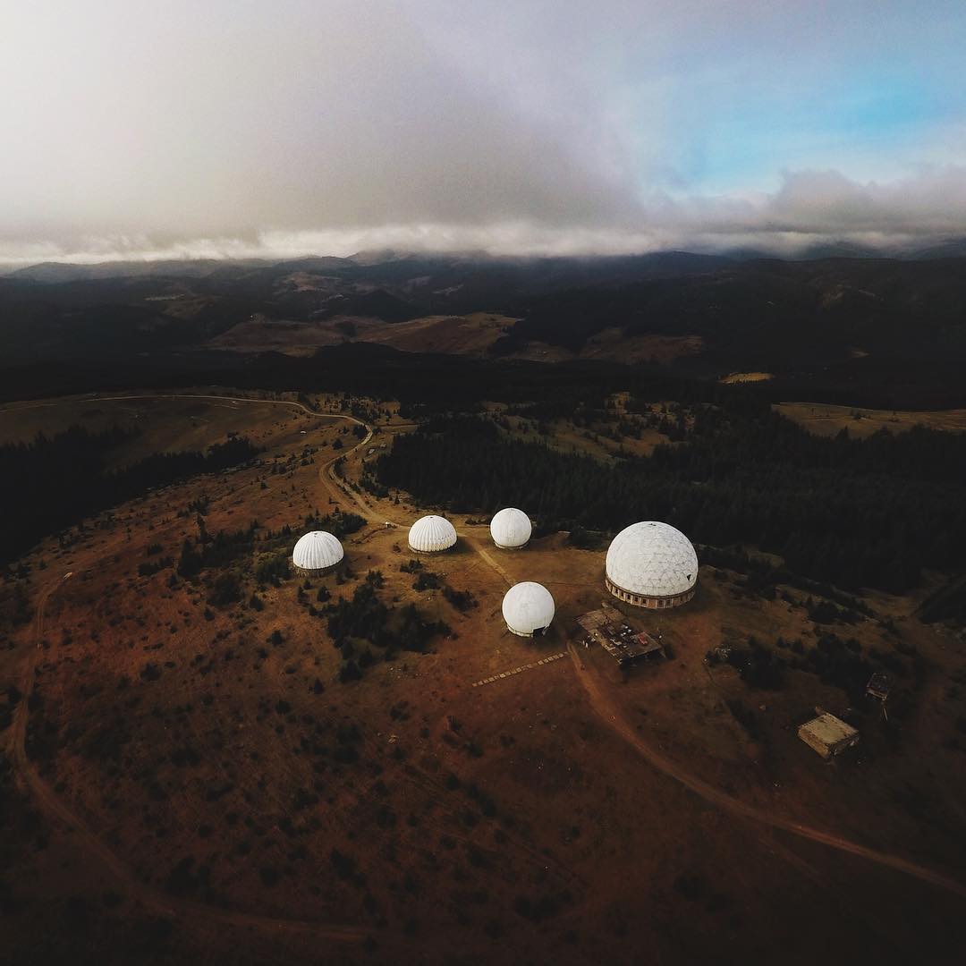 Живописные Карпаты с высоты