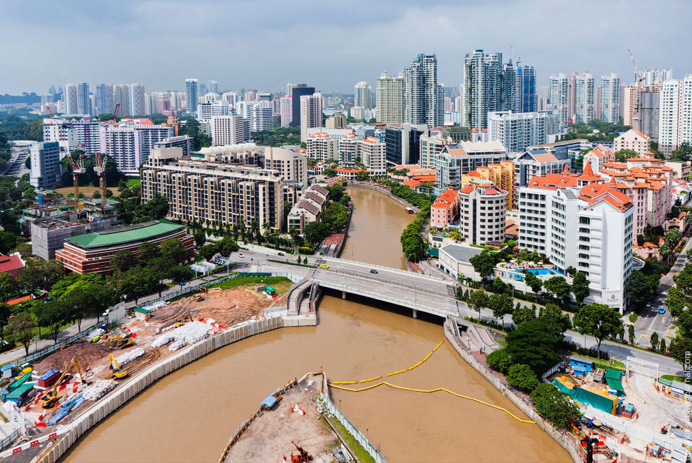 Сингапур с высоты