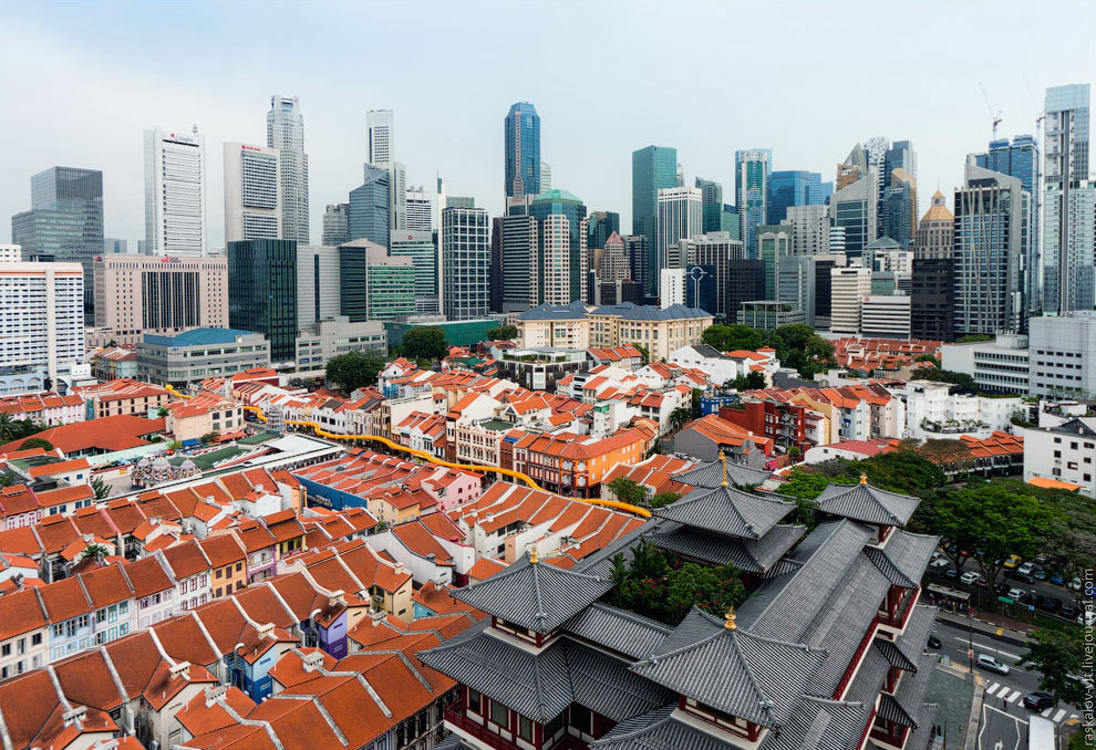 Сингапур с высоты