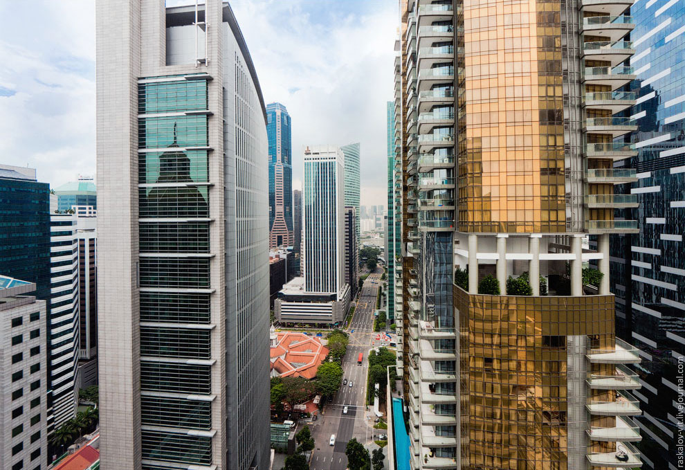 Сингапур с высоты