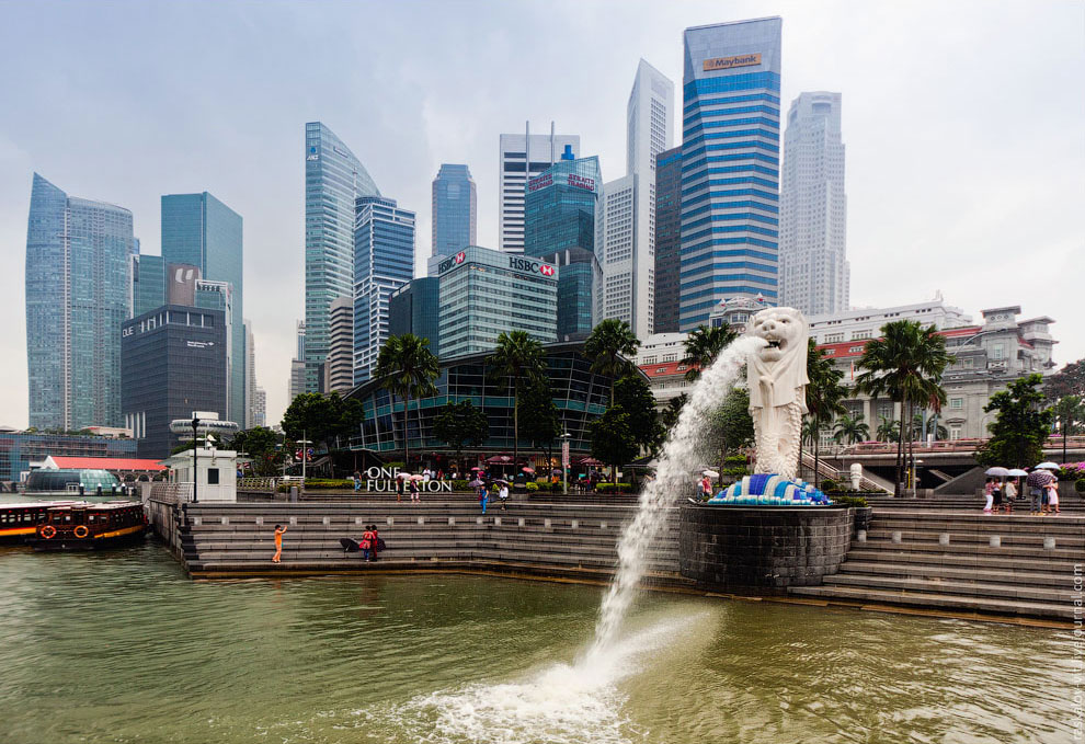 Сингапур с высоты