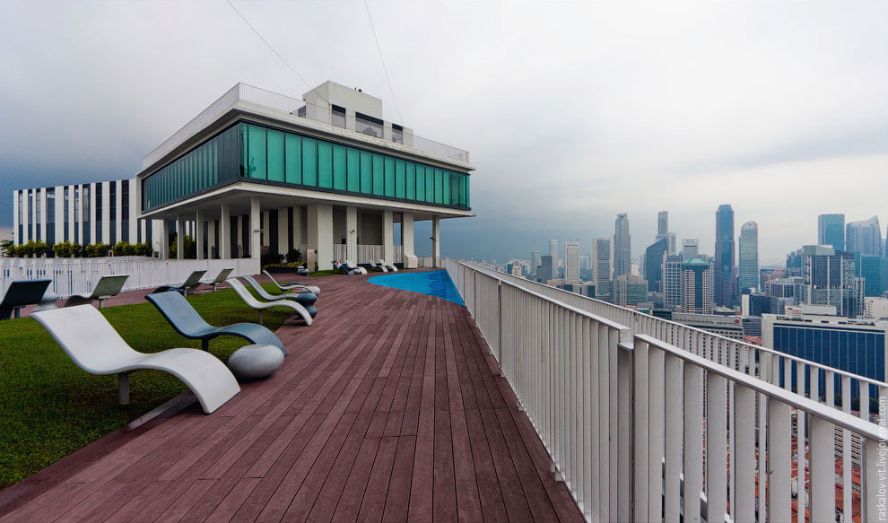 Сингапур с высоты