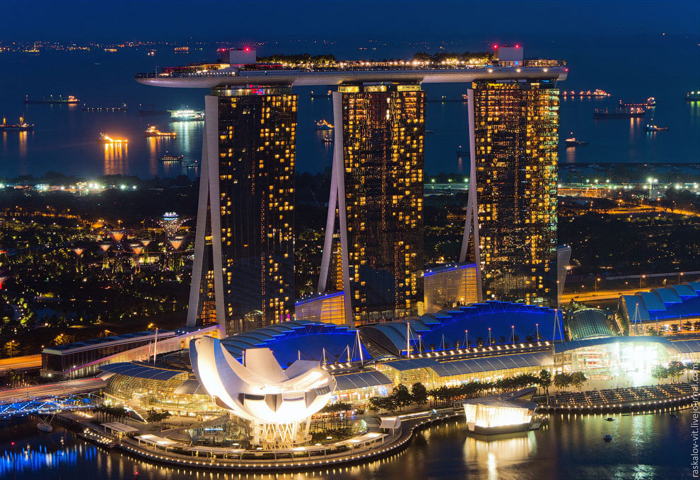 Сингапур с высоты