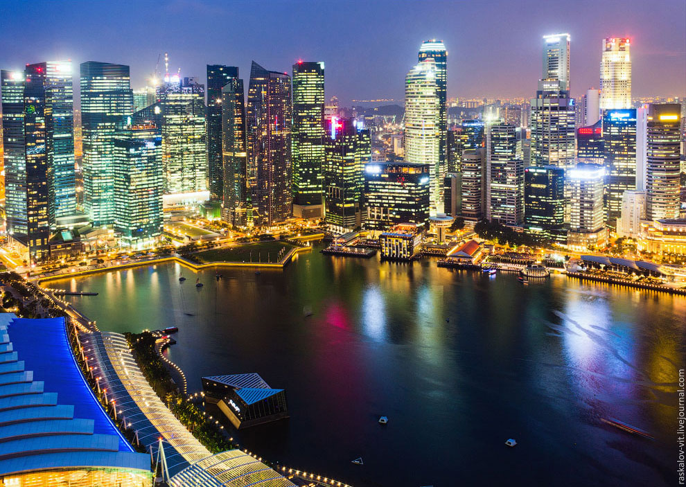 Сингапур с высоты
