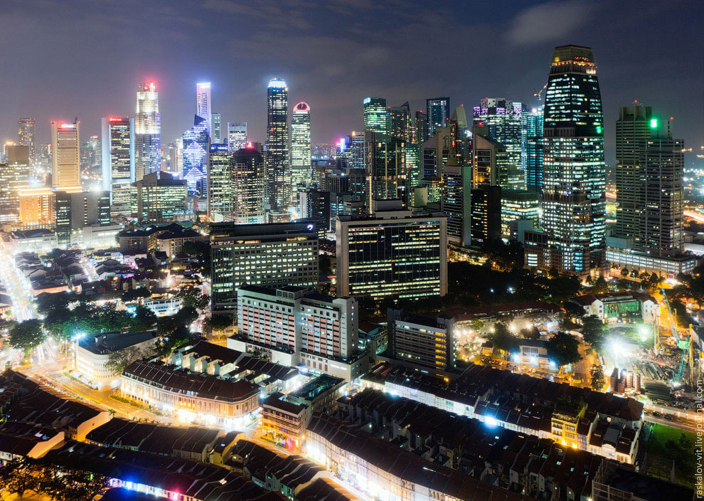 Сингапур с высоты