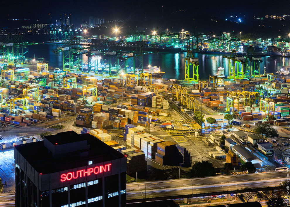 Сингапур с высоты