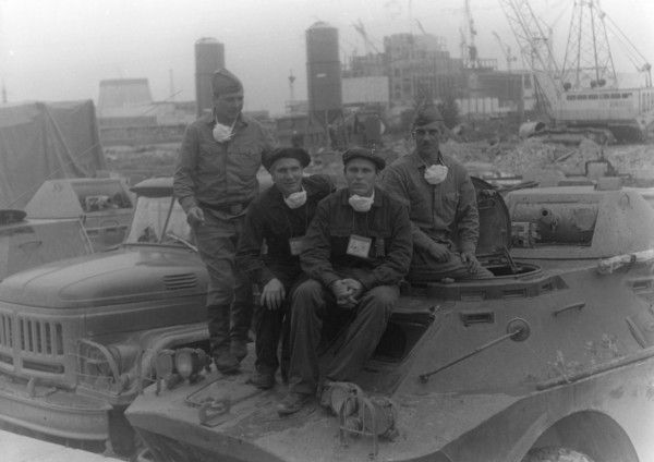 Ликвидация чернобыльской аварии (17 фото)