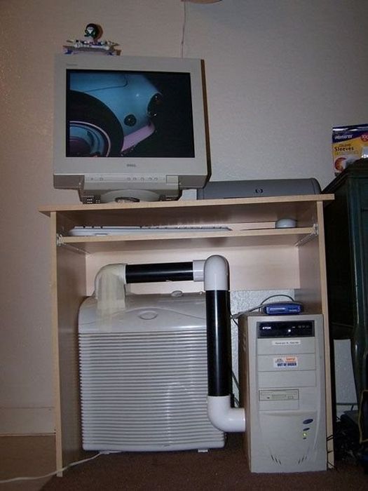 Находчивые пользователи спасают компьютер от перегрева