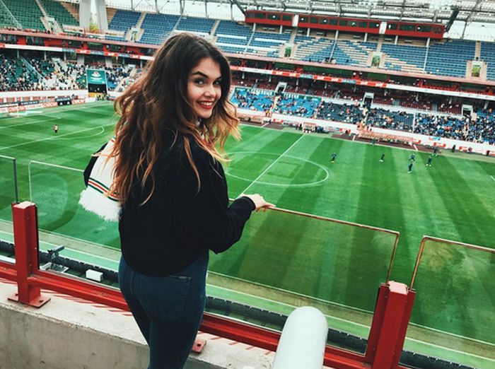 Очаровательные фанатки российского футбола