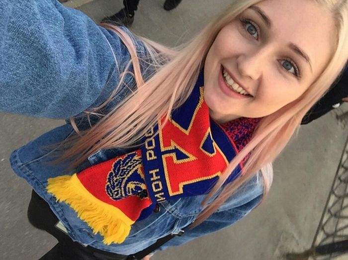 Очаровательные фанатки российского футбола