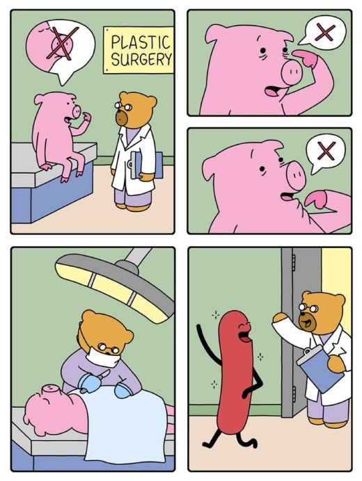 Смешные комиксы