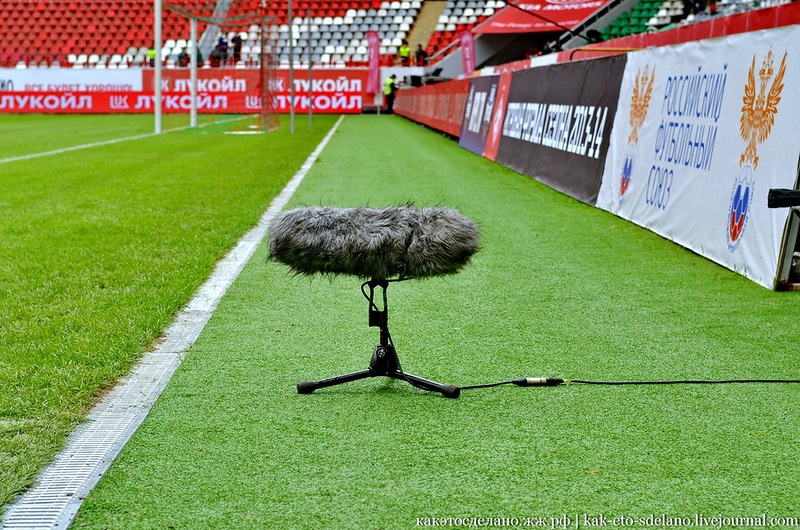 Как организована съемка футбольного матча Как организована съемка футбольного матча