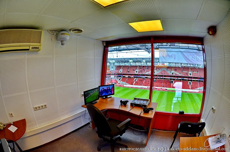 Как организована съемка футбольного матча Как организована съемка футбольного матча